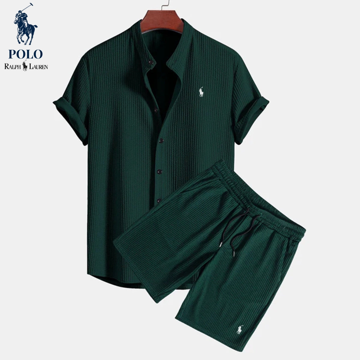Ensemble polo et short de luxe